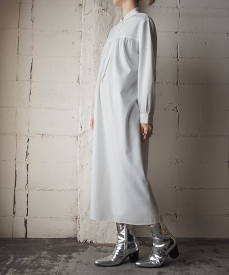 1970's Round Collar Shirt Dress WH