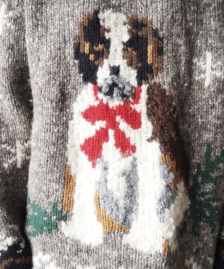 Saint Bernard Pattern Sweater BR