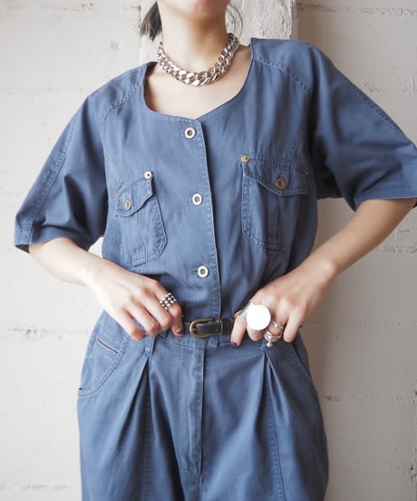 Collarless Jumpsuits NV