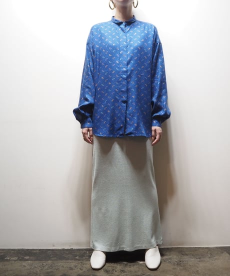 Paisley Pattern Rayon Shirt BL