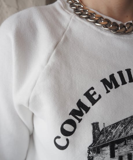 1980’s FRUIT OF THE LOOM COME MILL AROUND Sweat WH