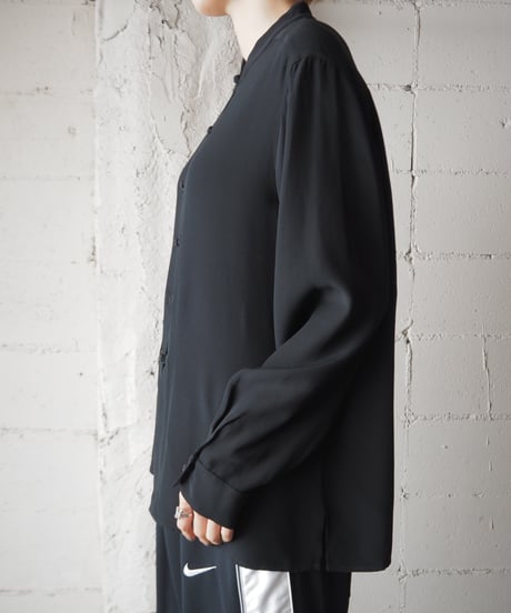 RenaRowan China Shirt Silk Rayon BK