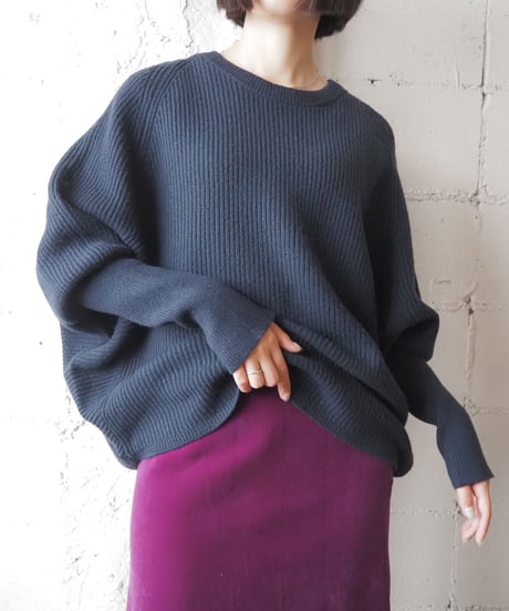 LAUREN Dolman Sleeve Knit NV