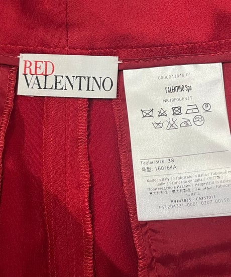 RED VALENTINO Satin Line Shorts REIV