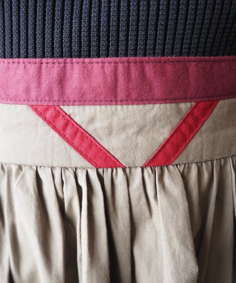Line Design Flared Skirt BEREPUR