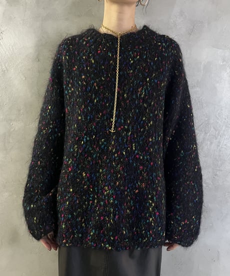 Mix Color Mohair Knit BKPI