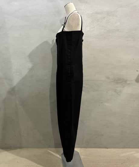 Y's bis LIMI Zipup Tucked Jumpsuit BK
