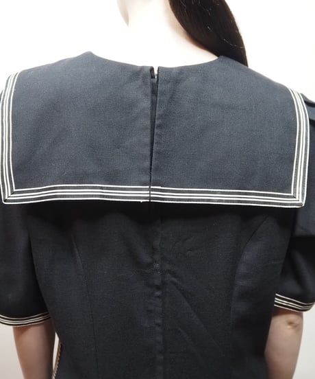 Sailor Collar Dress NV