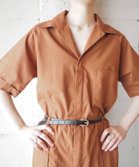 Open Collar Jumpsuits CM