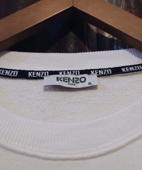 KENZO Tiger Embroidery Sweat WH