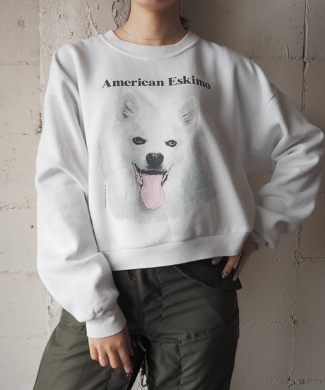 REMAKE American Eskimo Short Sweat WH