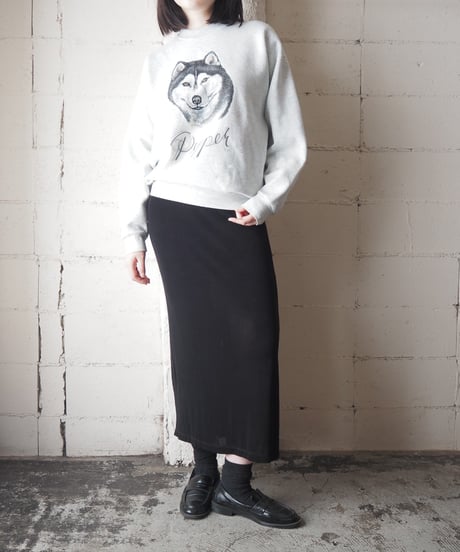 Pepper Dog Print Sweat (Painted) LGR