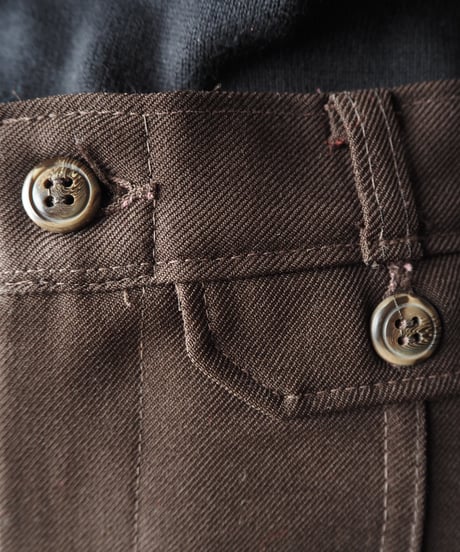 Pocket Design Flare Pants BR