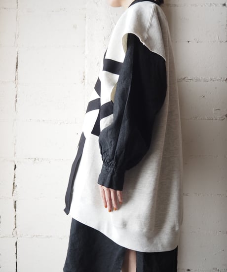Orfeo Mix Sweat Vest GRBK