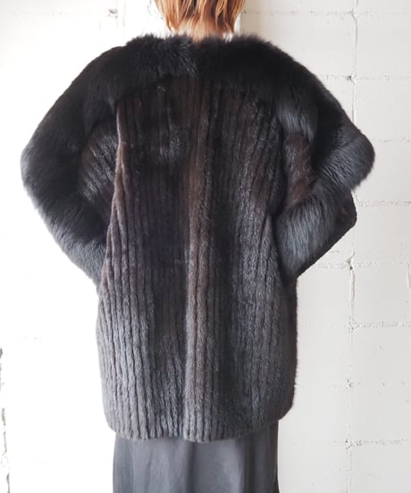 Real Mink Fur Vest BK