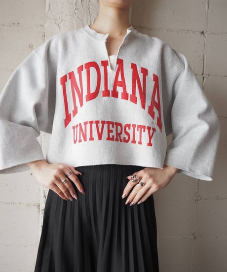 Remake Cutoff Logo Sweat GRRE