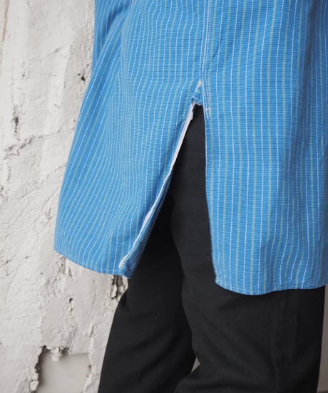 1940-50's Euro Grandpa Shirt BL GN