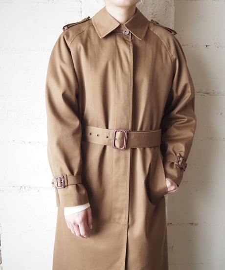 Soutien Collar Long Coat BR