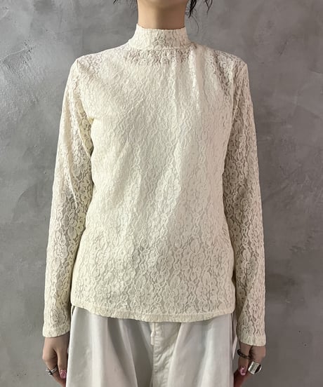 Floral Lace See Through Cut Sewn IV