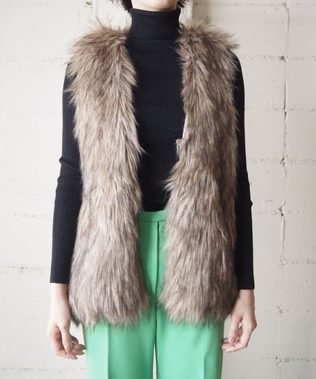 Fake Fur Vest BE