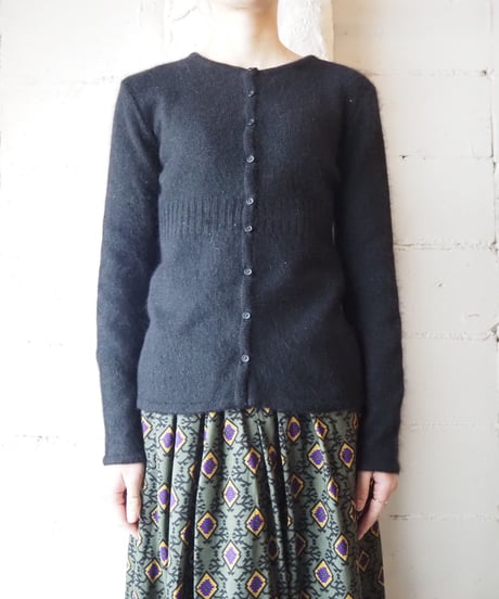 BALENCIAGA Crew Neck Cardigan BK