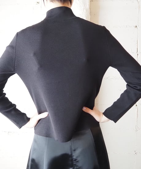 Peekaboo China Knit BK