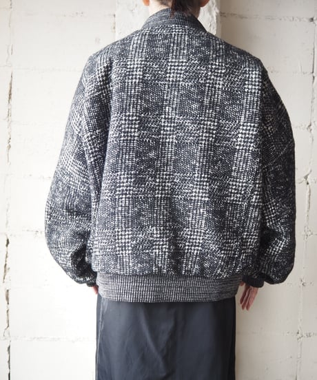 Tweed MA-1 Jacket BKWH