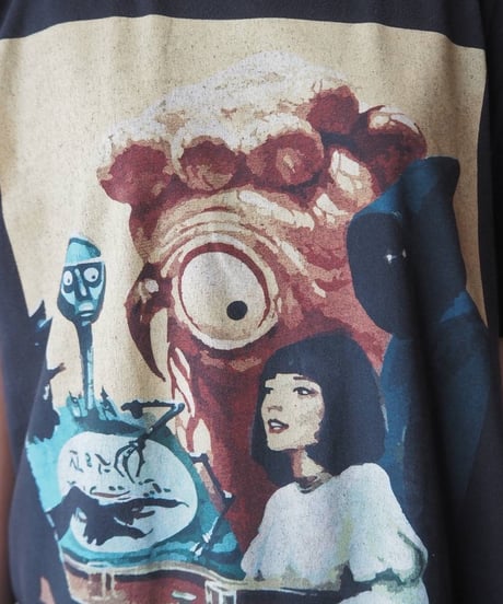 SF Print Tee BK