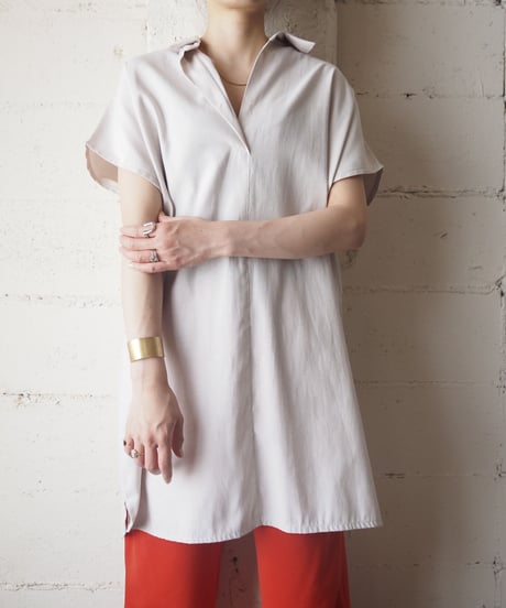 Open CollarLongShirtGR
