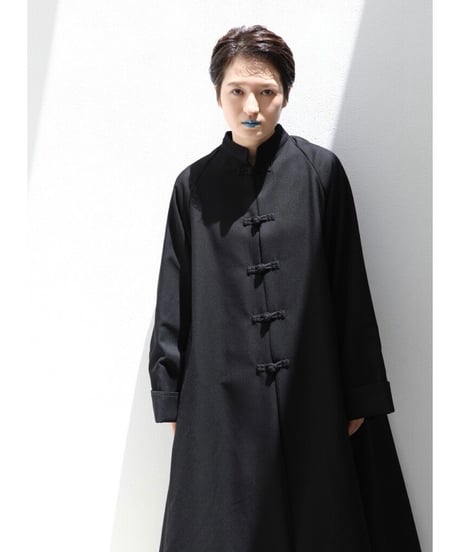 【Orfeo ORIGINAL】 China Coat BK