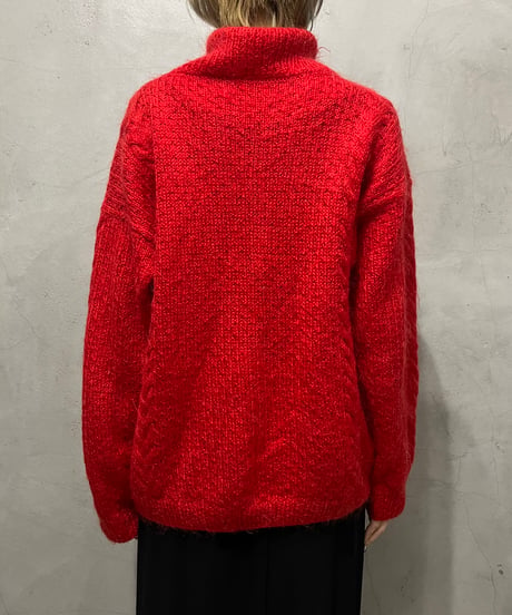 Mohair Cable Sweater RE