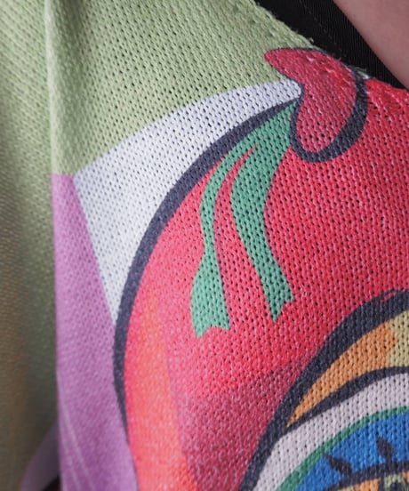 Picasso Print s/s Knit YGNBL