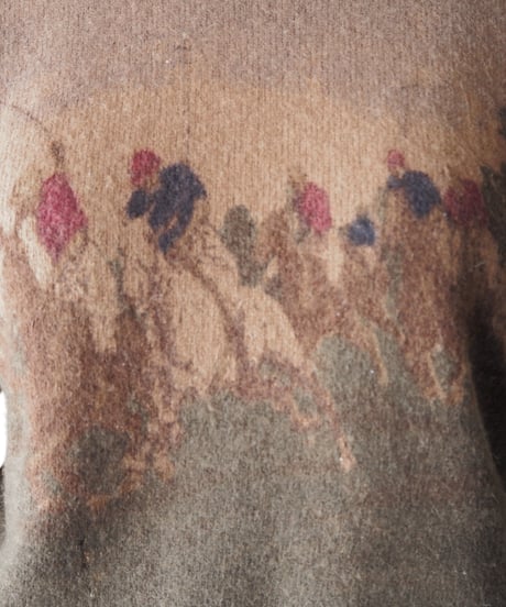 Ralph Lauren Horse Racing Design Knit BR