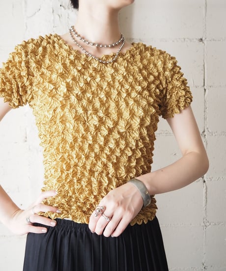 Short Sleeve Popcorn Tops MU