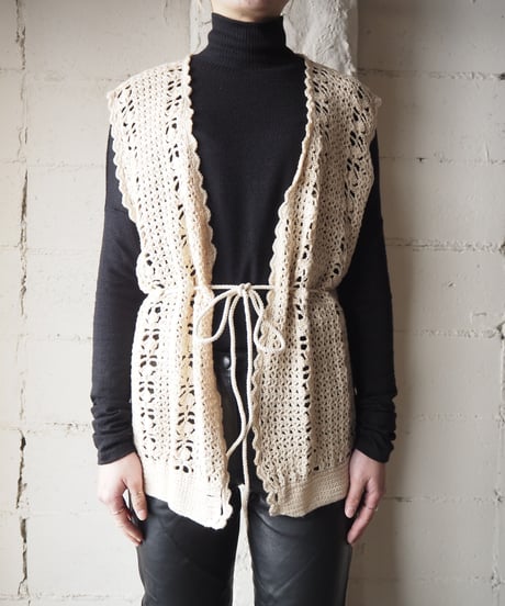Crochet Knit Vest IV