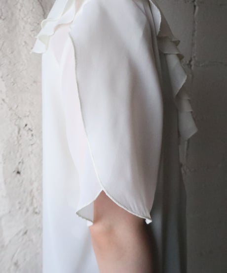 Frilled Collar Blouse WH