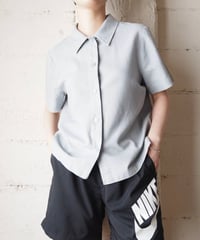 SAG HARBOR Linen×Cotton Shirt LGR