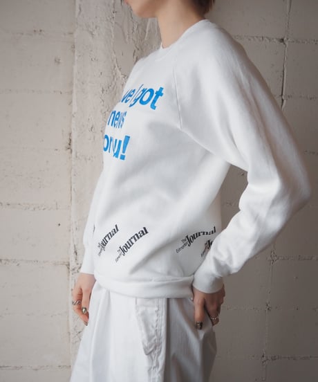 “Have I got news for you” Print Sweat WHBLBK