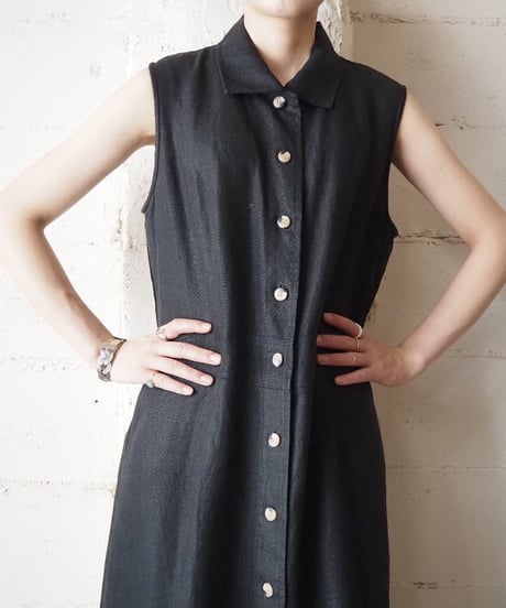 Front  Button  N/S Dress  BK