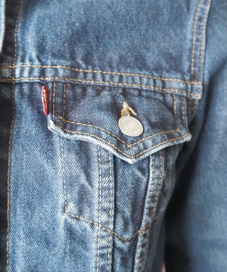 REMAKE Levi's Cutoff Denim Jacket BL
