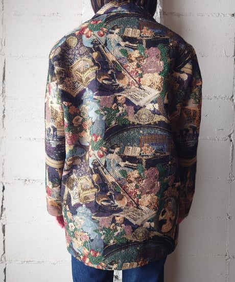 Pattern Gobelin Jacket GNLBL