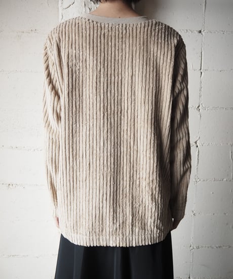 Pullover Corduroy Tops BE