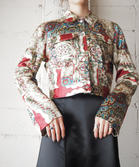 KENZO Pattern Satin Jacket REWH