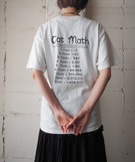 'TOWN CATS' Tee WH