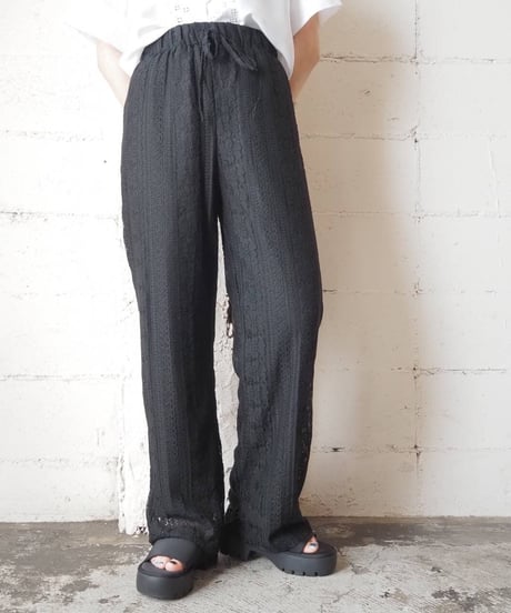 1990's Easy Lace Pants BK