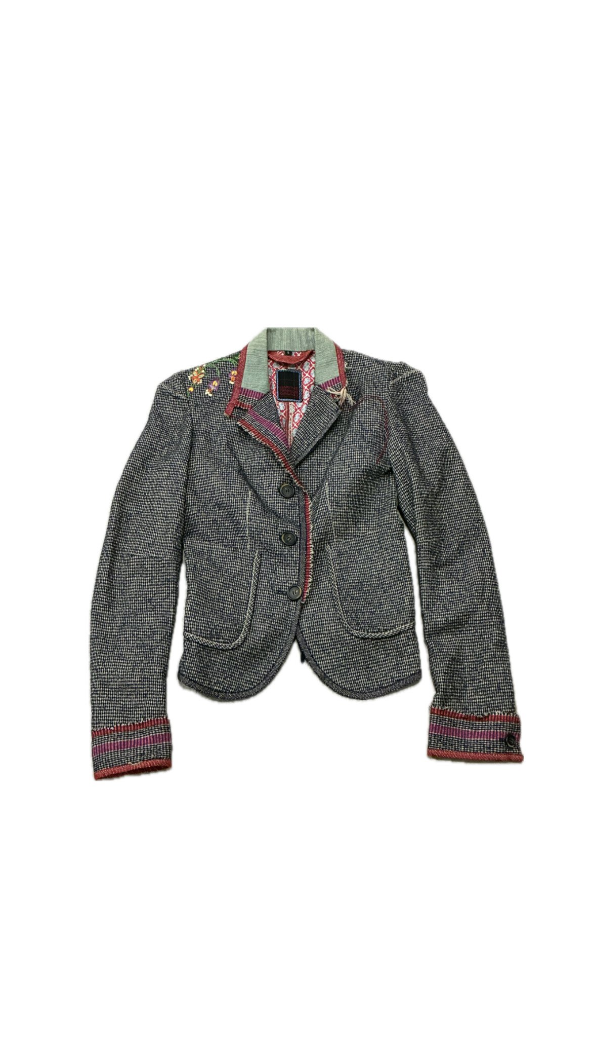 Marithe + Francois Girbaud ウール 切り替え コート POST JUNK / 80-90's MARITHE + FRANCOIS GIRBAUD リバーシブル