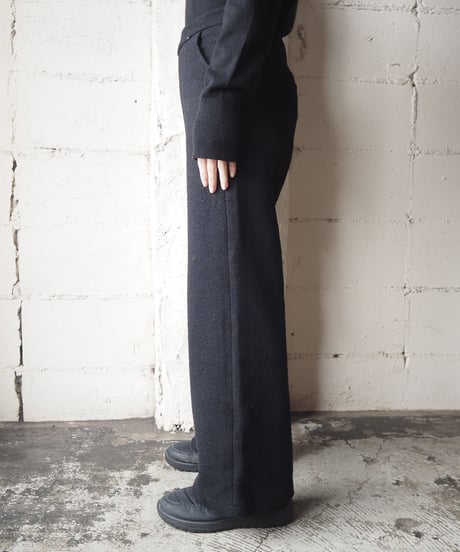 Fleece Flared Pants BK