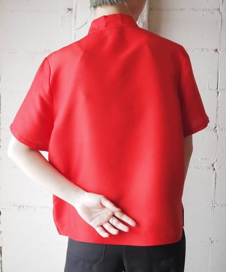 Silk Short Sleeve China Blouse RE