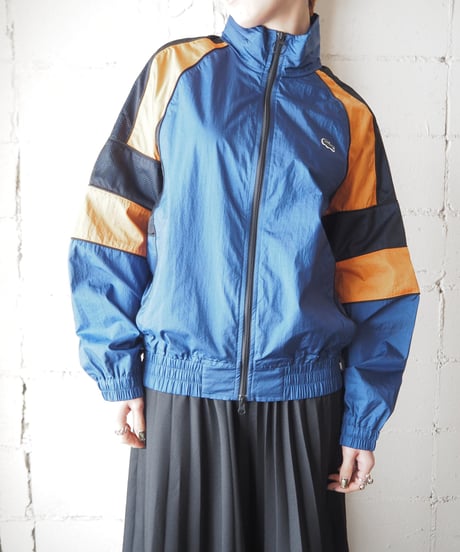 LACOSTE Mesh Design Nylon Jacket NVORBK
