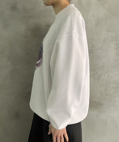 Cat Print Sweat WH